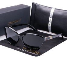 Carregar imagem no visualizador da galeria, Óculos de Sol Feminino Polarizado Moda Vintage