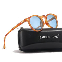 Carregar imagem no visualizador da galeria, Óculos de Sol Feminino Redondo Polarizado Moda Vintage