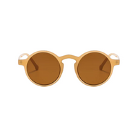 Creme com Lentes Marrons