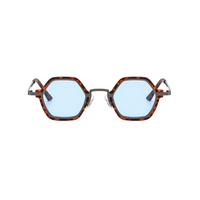 Estampa Leopardo com Lentes Azuis