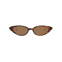 Estampa leopardo com lentes marrons