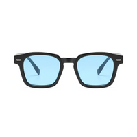 Preto com Lentes Azuis