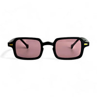Preto com Lentes Rosa