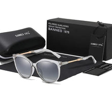 Carregar imagem no visualizador da galeria, Óculos de Sol Feminino Polarizado Gatinho Moda Vintage
